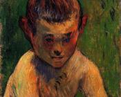 保罗 高更 : Little Breton Bather